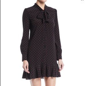 Veronica Beard Tie-Neck Linley Dress